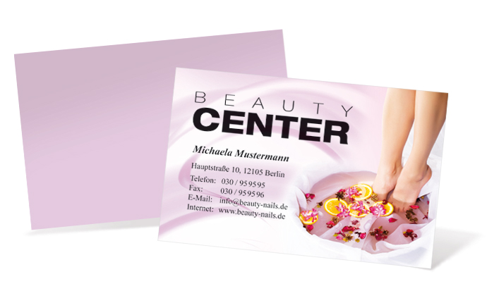 Visitenkarte "sinnliche Momente" Landscape Visitenkarte "sinnliche Momente" Landscape