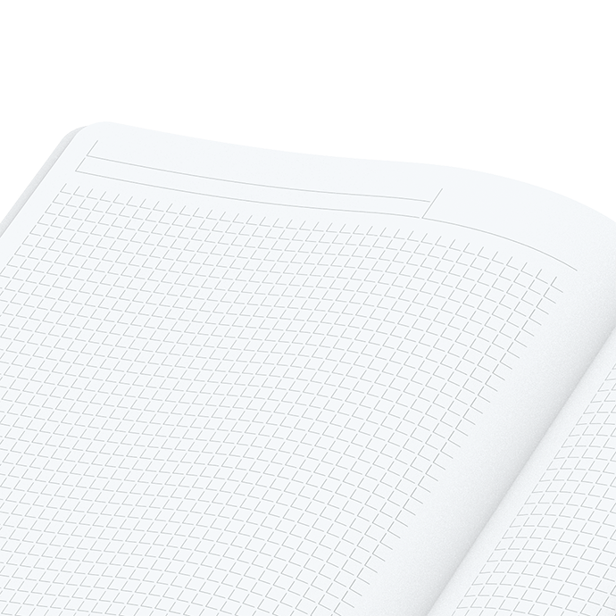 EasyBook Notizbuch Flex White A5 Small