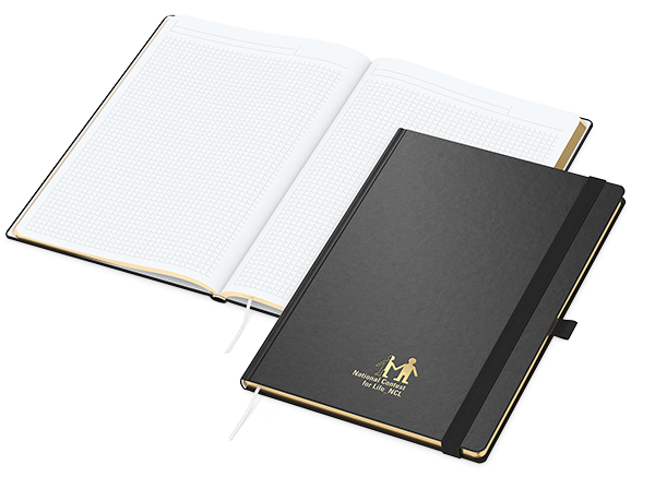 EasyBook Notizbuch Gold/Silver DIN A4