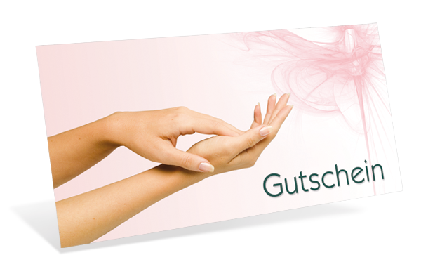 1209010108 Gutscheinkarte Classic "sanfte Berührung" Gutscheinkarte Classic "sanfte Berührung"