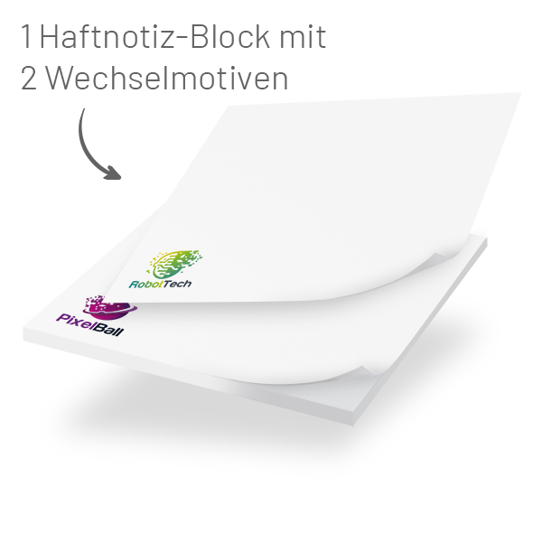 EasyNotes Haftnotizen mit Wechselmotiven 