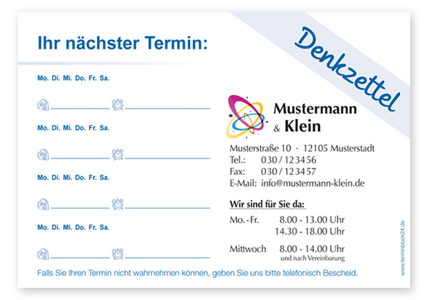 Terminzettel Classic #1.4