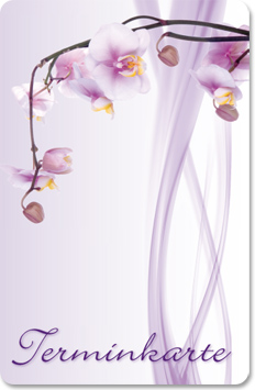 Terminkarte "süße Brise" Terminkarte "süße Brise"