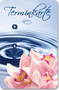 1204010238 Terminkarte "Wellness Oase" Terminkarte "Wellness Oase"