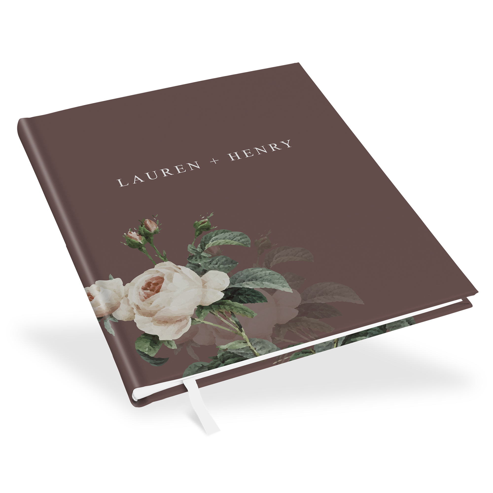Gästebuch Hochzeit - Floral "Tuscan Bloom"