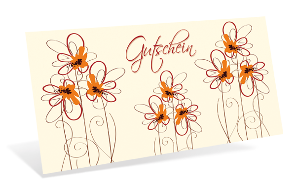 1209010319 Gutscheinkarte Classic "Dreiklang" Gutscheinkarte Classic "Dreiklang"