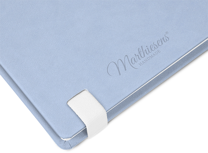 "Light Blue" - DIN A5 mit deinem Umschlagdesign "Light Blue" - DIN A5 mit deinem Umschlagdesign