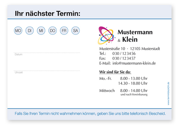 Terminzettel Classic #6.1