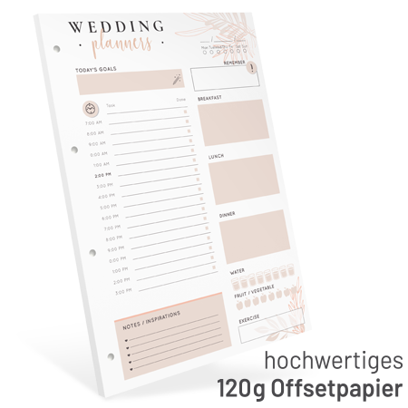 100404024002 Notizblock Premium DIN A4 + 4-fach Abheftlochung Notizblock Premium DIN A4 + 4-fach Abheftlochung