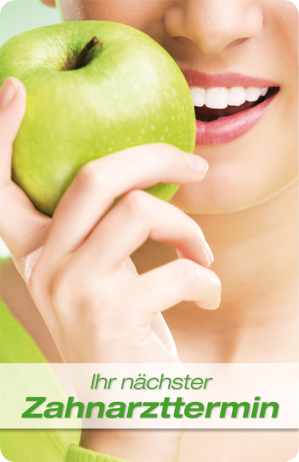1204010175 Terminkarte "gesunde Zähne" Terminkarte "gesunde Zähne"