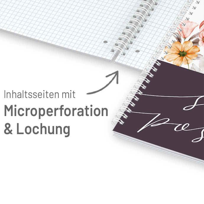 Collegeblock A4+ - mit Perforation Collegeblock A4+ - mit Perforation