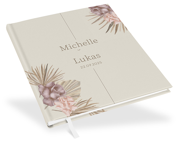 Gästebuch Hochzeit - Boho "Boho Minimal"