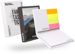 Haftnotiz-Set im Hardcover 