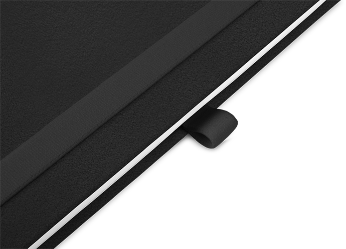 "Recycling-Leder Schwarz" - DIN A5 "Recycling-Leder Schwarz" - DIN A5