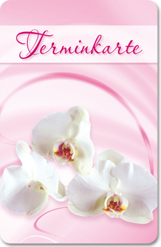1204010223 Terminkarte "pink Flower" Terminkarte "pink Flower"