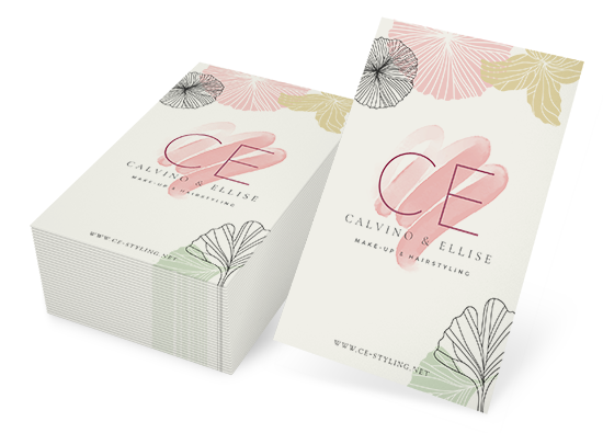 1212215008 Visitenkarte Naturpapier creme Hochformat Visitenkarte Naturpapier creme Hochformat