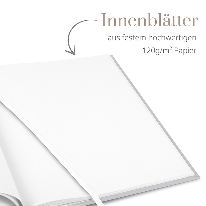Kondolenzbuch - White Lily
