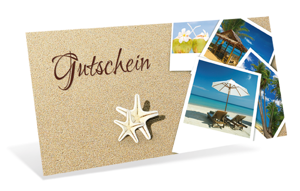1209010266 Gutscheinkarte Classic "Beachside" Gutscheinkarte Classic "Beachside"