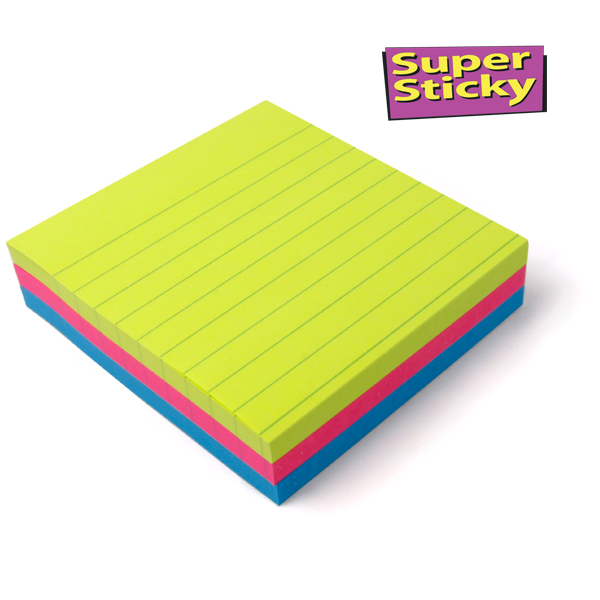 1410120500 Post-it® Signal Notes liniert 3 Blöcke Post-it® Signal Notes liniert 3 Blöcke