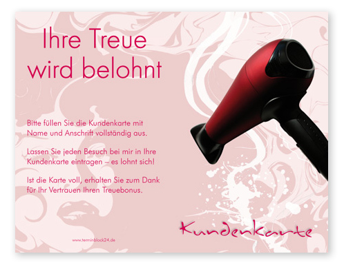 1206010122 Kundenkarte "Popart" Kundenkarte "Popart"