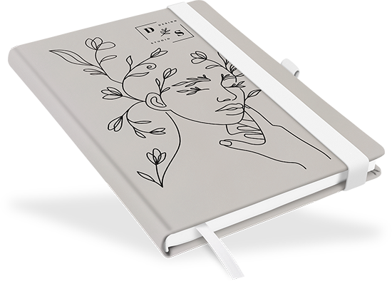 177148N "Almond Milk" - DIN A5 mit deinem Umschlagdesign "Almond Milk" - DIN A5 mit deinem Umschlagdesign