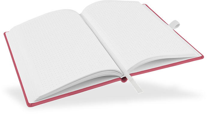 "French Raspberry" - DIN A5 mit deinem Umschlagdesign "French Raspberry" - DIN A5 mit deinem Umschlagdesign