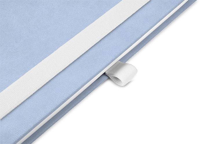 "Light Blue" - DIN A5 mit deinem Umschlagdesign "Light Blue" - DIN A5 mit deinem Umschlagdesign