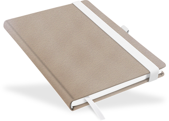 177137 "Recycling-Leder Beige" - DIN A5 "Recycling-Leder Beige" - DIN A5