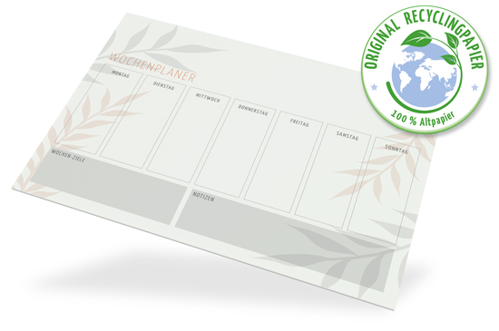 1601010114 Schreibunterlage A2 Recycling Schreibunterlage A2 Recycling