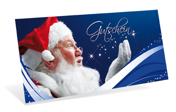 1209010249 Gutscheinkarte Classic "Santa" Gutscheinkarte Classic "Santa"