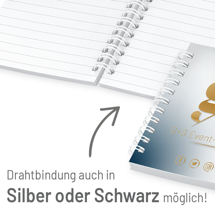 Spiralblock Quadrat klein - Inhalt Standard Spiralblock Quadrat klein - Inhalt Standard