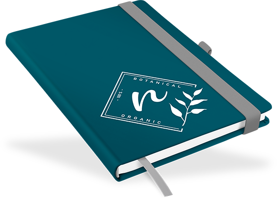 177154N "Metallic Seaweed" - DIN A5 mit deinem Umschlagdesign "Metallic Seaweed" - DIN A5 mit deinem Umschlagdesign