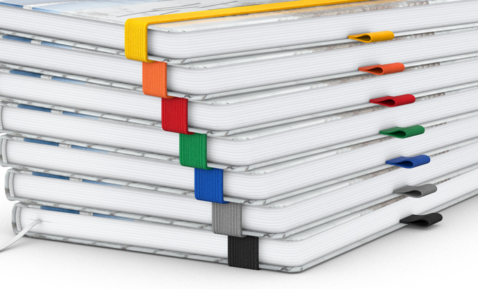 EasyBook Notizbuch Elegance Recycling DIN A4