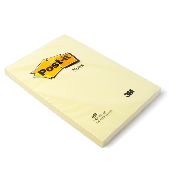 Post-it® Notes Classic 102 x 152 mm Post-it® Notes Classic 102 x 152 mm