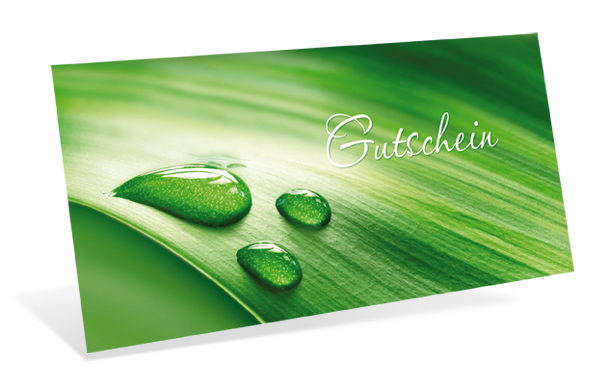 1209010217 Gutscheinkarte Classic "Tropenduft" Gutscheinkarte Classic "Tropenduft"
