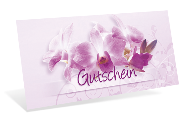 1209010224 Gutscheinkarte Classic "Flower Power" Gutscheinkarte Classic "Flower Power"
