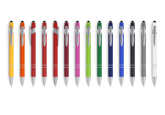 Kugelschreiber Metall mit Softtouch und Stylus Kugelschreiber Metall mit Softtouch und Stylus