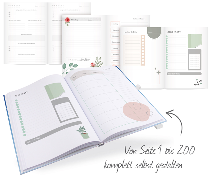 Notizbuch DIN A4 personalisiert Notizbuch DIN A4 personalisiert