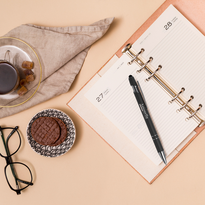 Kugelschreiber Metall mit Softtouch und Stylus Kugelschreiber Metall mit Softtouch und Stylus