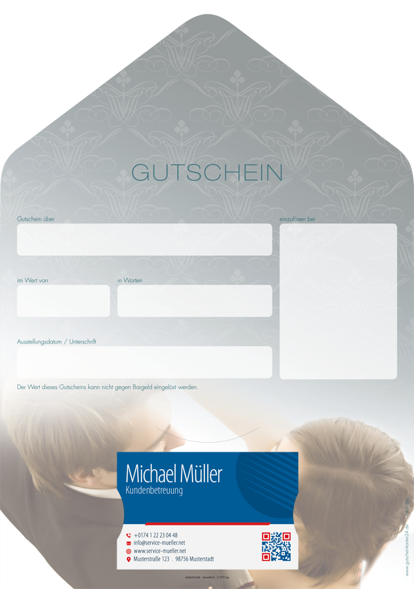 Gutscheinkarte Classic "ewige Liebe"