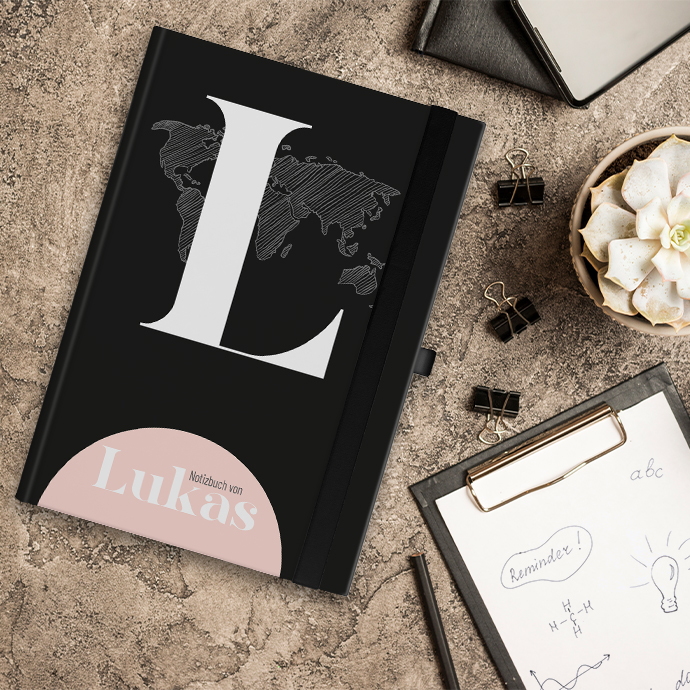 Notizbuch DIN A4 personalisiert Notizbuch DIN A4 personalisiert